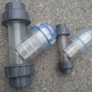 Wholesale Factory Price stable quality Pvc Y-filter Pvc Strainer Filter