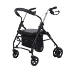 Wholesale Foldable Rollator Walker with seat elderly walking aids