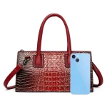 Wholesale Foreign Trade Shoulder Bag New Crocodile Tote Leather Bags For Women Genuine Leather Women Designer Bags