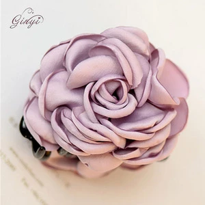 Wholesale Handmade Floral Bridal Hair Accessory Jaw Clips