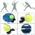 Import Wholesale High Quality Tennis Training Tennis Trainer Set Tennis Base With Ball from China