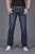 Import wholesale latest design denim slim Dark Blue  Cuffed Mens Jeans from China