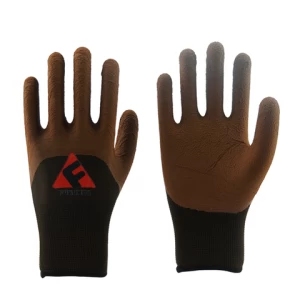 Wholesale Latex Coated Work Safety Gloves Foam Latex Palm Finger Gardening Work Gloves
