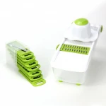 Wholesale Mandoline Slicer Shredder Manual Food Chopper Multifunctional Kitchen Grater with Container