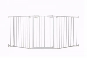 Wholesale metal baby barriers child safety fence Foldable fence baby playpens