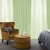 Import Wholesale Modern window tulle curtain living room green sheer curtain rustic balcony yarn washable curtains from China