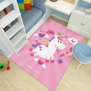 Wholesale New Design Printed Floor Mat, Cartoon Thicken Floor Mat, Child Room Carpets