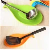 Wholesale Non-stick FDA Food Grade Kitchen Flexible Silicone Utensils Holder Spoon Rest