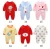 Import wholesale organic cotton spring autumn long sleeve baby clothes romper set from China