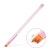 Import Wholesale Pearl Beads Acrylic Handle Half Moon Different Shape Nylon French Pink Flower Nail Paint Brush from China
