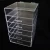 Import wholesale Plastic custom Beautify Extra Large 6 Tier Clear Acrylic Cosmetic Makeup Storage Cube Organizer with 5 Drawers from China