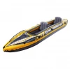 Wholesale PVC and Polyester Inflatable Kayak 2 Person Boat Inflatable Rowing Boats Kayak Fishing