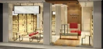 Wholesale shoe store display showroom standing wooden shoe display racks