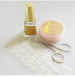 Wholesale stainless steel manicure tools right-handed cuticle scissors curved scissors durable nail tools