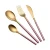 Import Wholesale stainless steel spoon and fork gift set long handle silverware flatware set from China