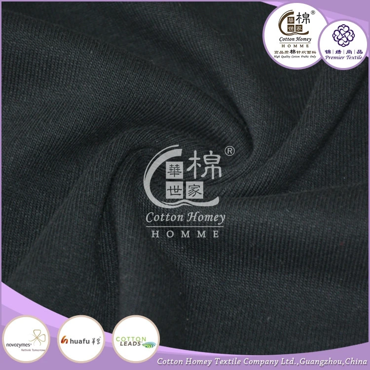 Wholesale striped knit rib fabric cuff rib knit 100% cotton fabric for collar