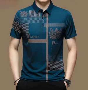 Wholesale Summer Cotton Striped Polo Shirt Man Polo Shirt Color Combination Polo T Shirt For Man Camisas Masculinas