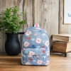 Wholesale Womens Fashion Backpack Large Capacity Schoolbag with Fresh Sweet Pattern Light Travel Bag for Students Travelers