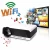 Import WIFI Full HD LED Daytime 3D Smart 5500 Lumen Beamer LED86W Full Hd Mini Teaching Multimedia Projector from China