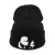 Import winter hat custom  embroidery  beanie slouchy beanie hats  customised beanie hat from China