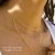 Import Women 14k Gold Plated Link Chain Paperclip Necklaces Box Chain Venetian Necklaces Layering Necklaces from China