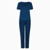 Women Night Suit Sleepwear Pajamas Satin Sleep Shorts