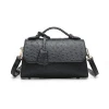 Women Ostrich Handbags Fashion Tote Purses Shoulder Bag Top Handle Satchel Handbag leather