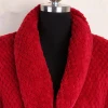 Womens Luxurious Fleece Bath Robe Plush Soft Warm Long Terry Bathrobe Full Length Sleepwear