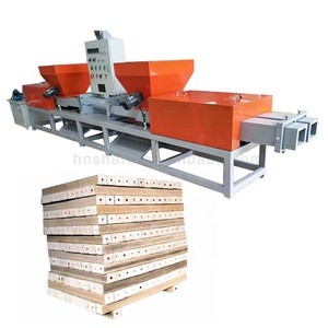wood sawdust hot press block making machine plywood hot press machine