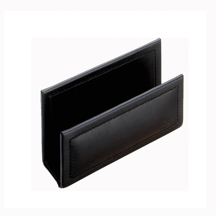 Work Table Accessories Collection Customized Memo Holder Card Holder Leather Office Stationery Desktop Organizer Set