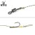 Import W.P.E Carp Fishing Hair Rig Set 4#/6# Ready Made Hook with Boilie Stoppers Carp Fishing Line Group Fish Tackle from China