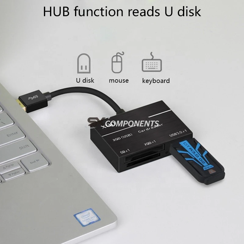 XQD SD Card Reader Upto 500MB/s High Speed XQD2.0 USB3.0 HUB Camera Kit Adapter xqd memory card reader