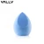Import yally manufacturer supplier cosmetic accessory dry and wet organic waterdrop reusable free latex free microfiber makeup sponges from China