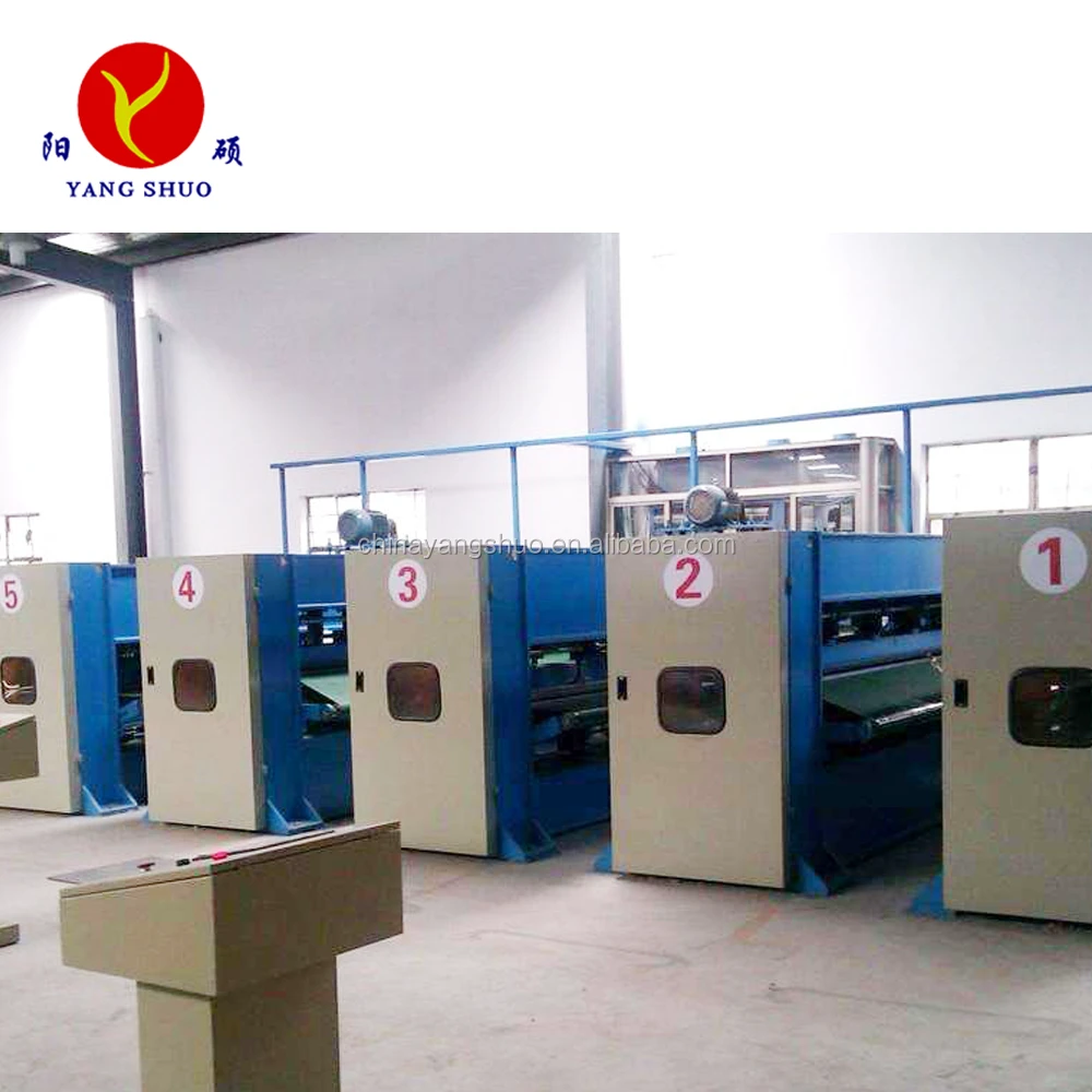Yangshuo nonwoven synthetic leather machinery production line used in shoes bags and garment fabrics