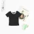 Import YE51050 latest style 2018 summer baby striped short-sleeved t-shirt from China