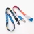 Import Yellow full printing keychain genuine leather polyester lanyard from China