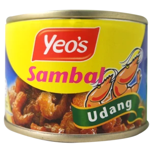 Yeos Canned Malaysia Minced Prawn in Sambal Spices