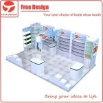 Yota custom 3x6 or 10x20 exhibition booth,Trade show display equipment