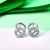 Import Zhefan Latest design Christmas jewelry earrings heart custom heart earrings for cute girl from China