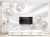 Import ZHIHAI White Silk 3D Diamond Jewelry Background modern wallpaper from China