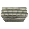 Zinc Coating N35 15mm x 5mm Rare Earth Magnets for Gun Permanent Magnet Bearing