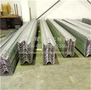 2-Wave Highway Guardrail Roll Forming Machine