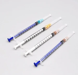 3 Parts Disposable Medical Sterile Auto-Destruct Insulin Syringe with Needle, CE FDA