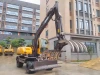 360° Rotating Material Handler JG90Z 7T Multifunctional Clamp Machine excavator