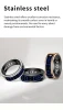 Smart ring heart rate, blood pressure, blood oxygen, body temperature, blood glucose monitoring, step sleep monitoring