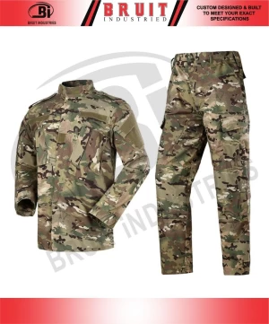 New Brand customized design Digital printing Camouflage Military Uniform for Mens Army / Militar