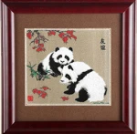 Sichuan Brocade Panda Photo Frame S-502