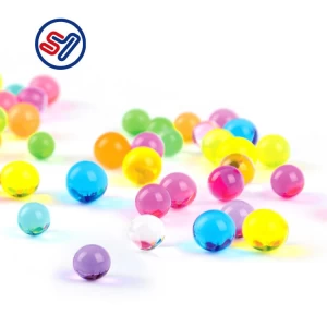 High quality kids sensory toy beads jelly crystal Rainbow color water gel crystal beads