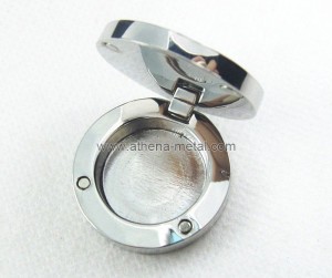 Round Metal Solid Perfume Container   perfume container    perfume caps manufacturers   Solid Perfume Case