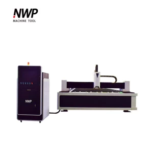 1KW CNC fiber laser cutting machine sheet metal stainless steel laser cutter from Nanjing Weipu